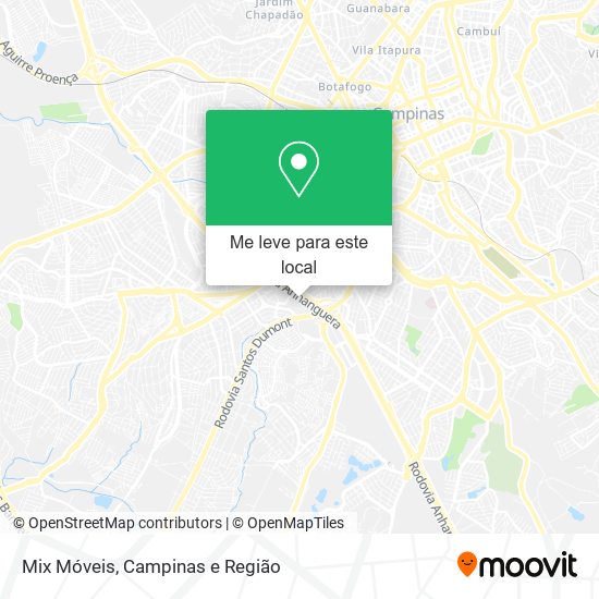 Mix Móveis mapa