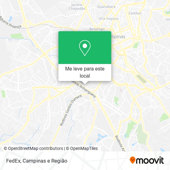 FedEx mapa