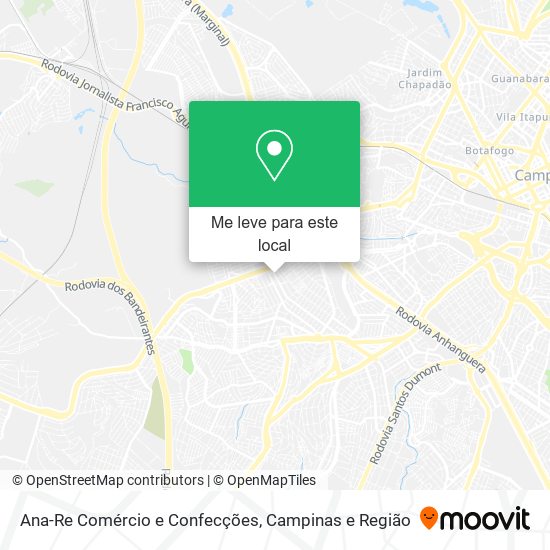 Ana-Re Comércio e Confecções mapa