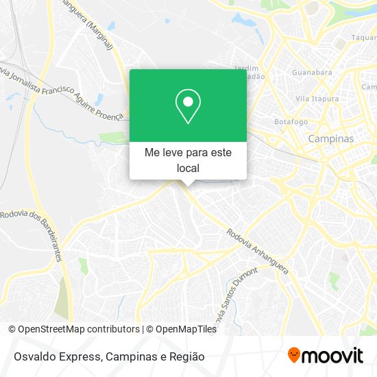 Osvaldo Express mapa