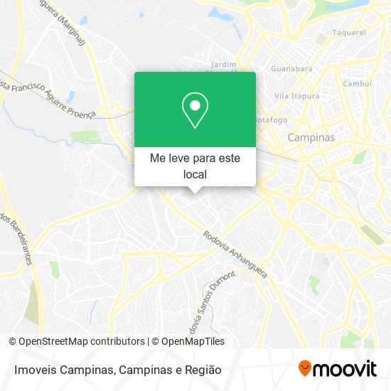 Imoveis Campinas mapa