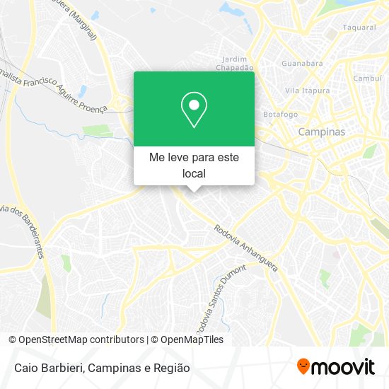 Caio Barbieri mapa
