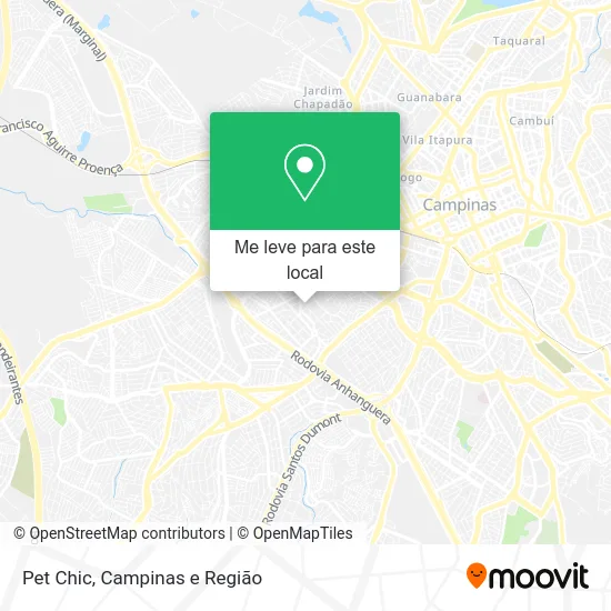 Pet Chic mapa