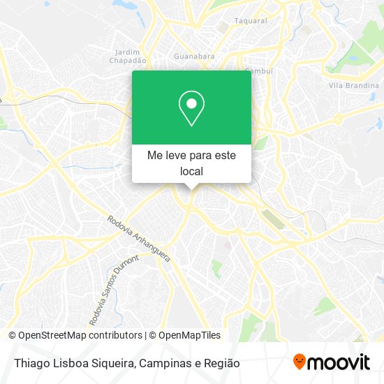 Thiago Lisboa Siqueira mapa