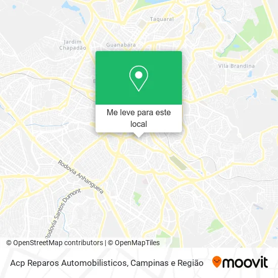 Acp Reparos Automobilisticos mapa