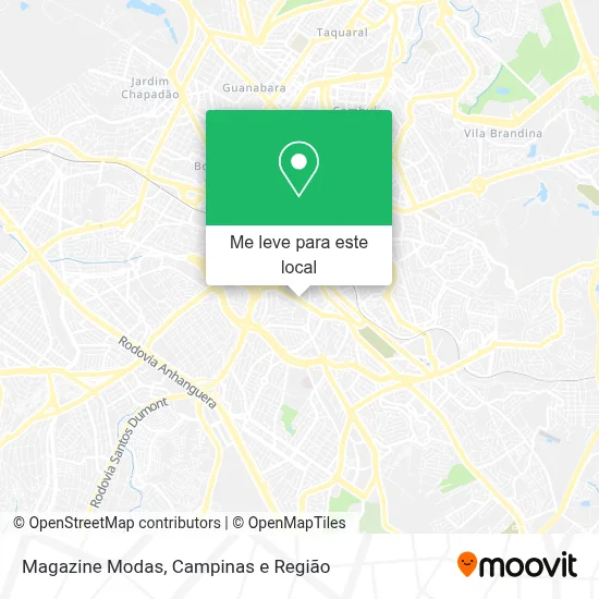 Magazine Modas mapa