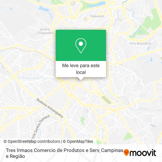 Tres Irmaos Comercio de Produtos e Serv mapa