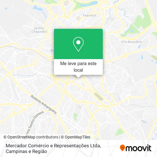 Mercador Comércio e Representações Ltda mapa