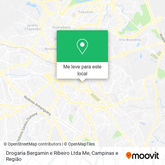 Drogaria Bergamin e Ribeiro Ltda Me mapa