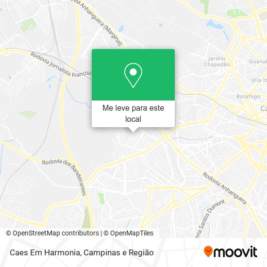 Caes Em Harmonia mapa