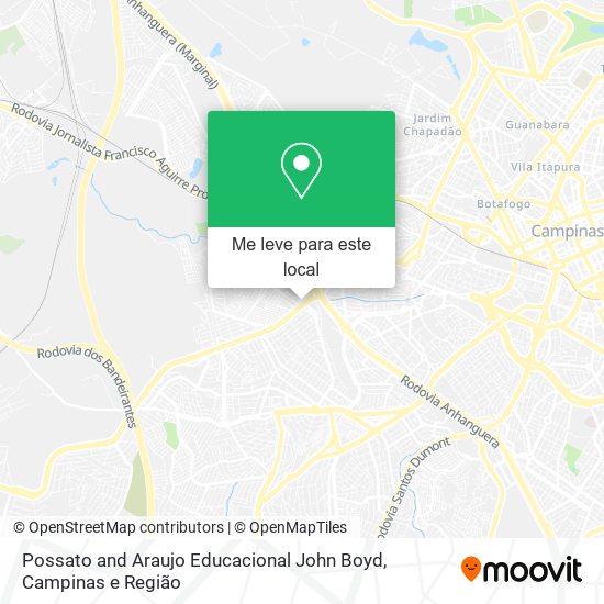 Possato and Araujo Educacional John Boyd mapa