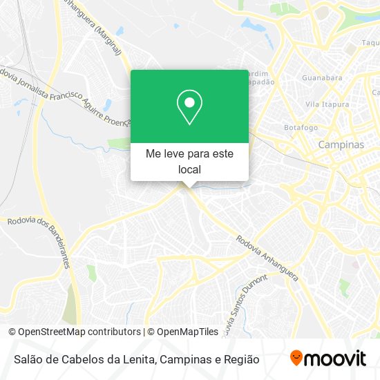 Salão de Cabelos da Lenita mapa