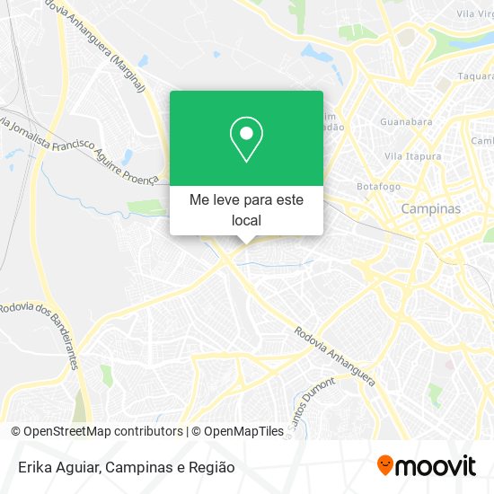 Erika Aguiar mapa