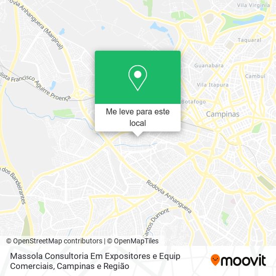 Massola Consultoria Em Expositores e Equip Comerciais mapa