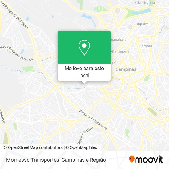 Momesso Transportes mapa