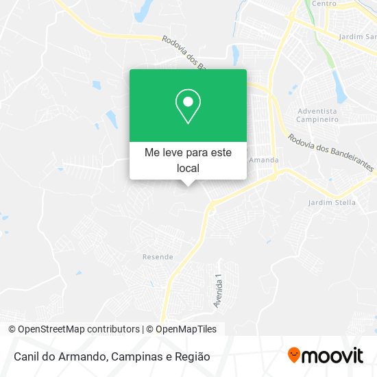 Canil do Armando mapa