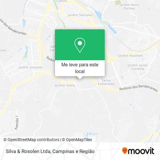 Silva & Rosolen Ltda mapa
