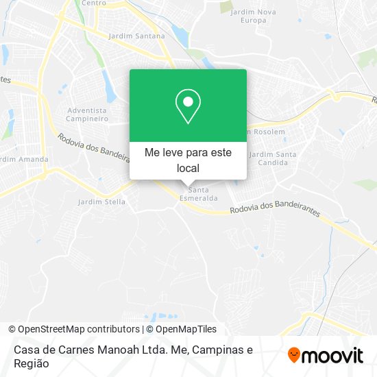 Casa de Carnes Manoah Ltda. Me mapa