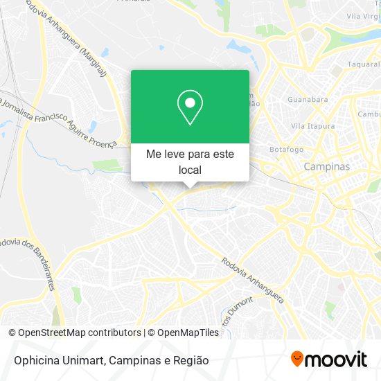 Ophicina Unimart mapa