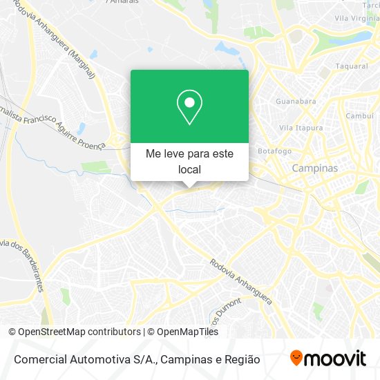 Comercial Automotiva S/A. mapa