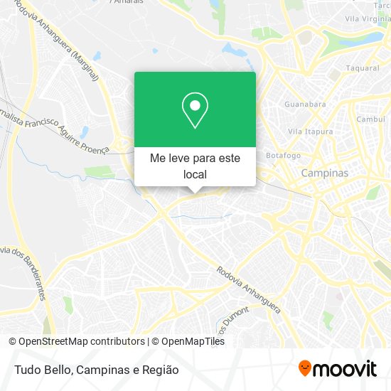 Tudo Bello mapa