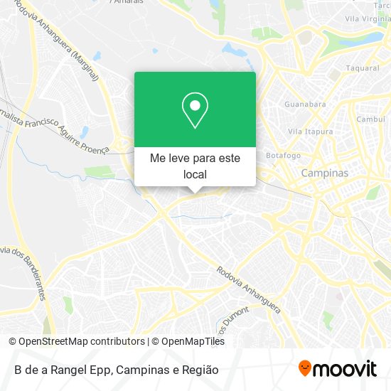 B de a Rangel Epp mapa