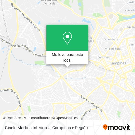 Gisele Martins Interiores mapa