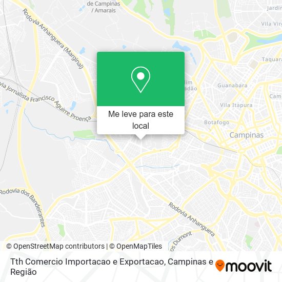 Tth Comercio Importacao e Exportacao mapa