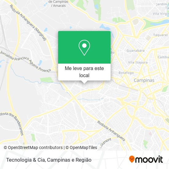 Tecnologia & Cia mapa