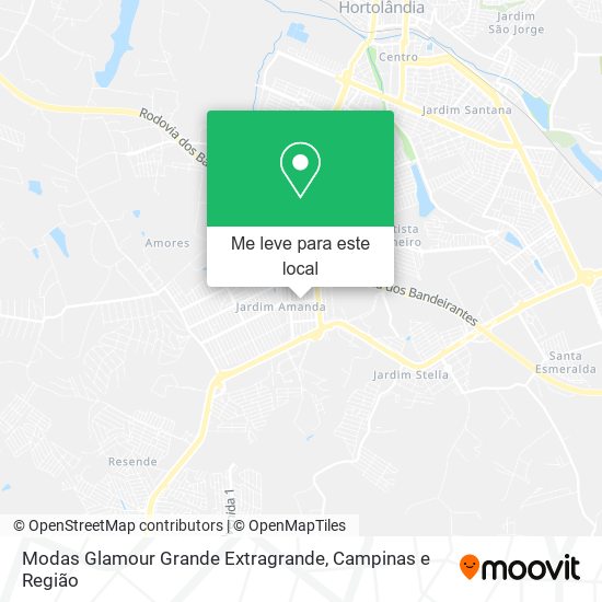 Modas Glamour Grande Extragrande mapa