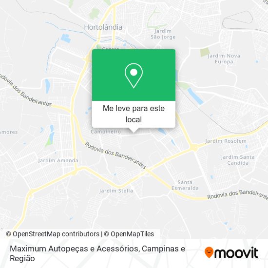 Maximum Autopeças e Acessórios mapa