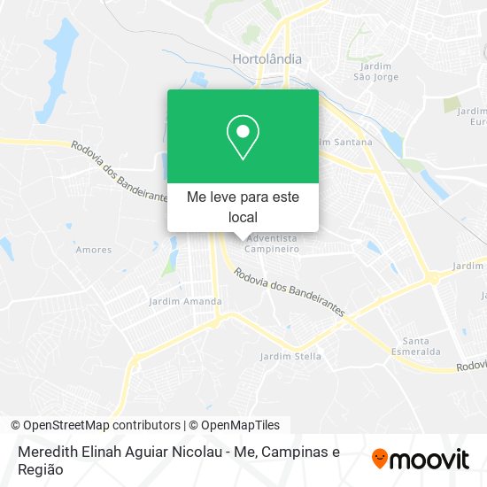 Meredith Elinah Aguiar Nicolau - Me mapa