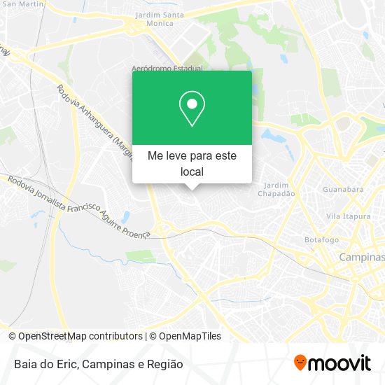 Baia do Eric mapa