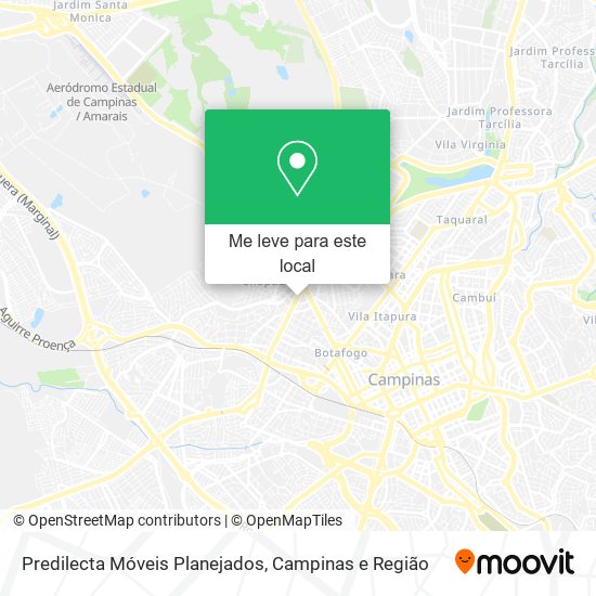 Predilecta Móveis Planejados mapa