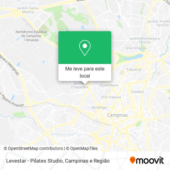 Levestar - Pilates Studio mapa