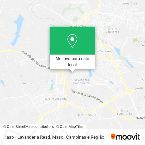 Iasp - Lavanderia Resd. Masc. mapa