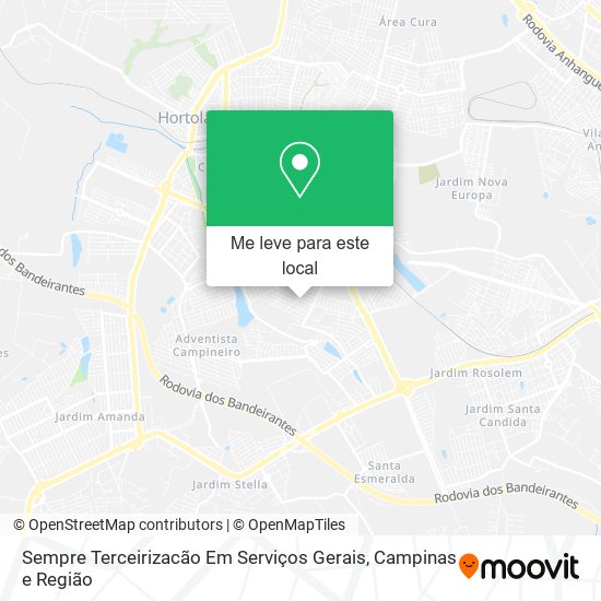 Sempre Terceirizacão Em Serviços Gerais mapa