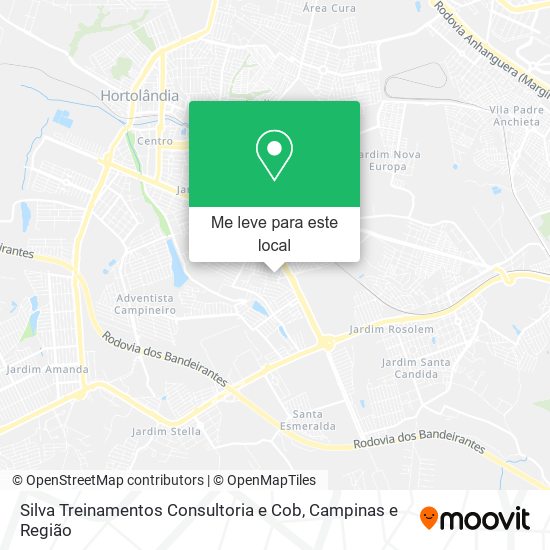 Silva Treinamentos Consultoria e Cob mapa