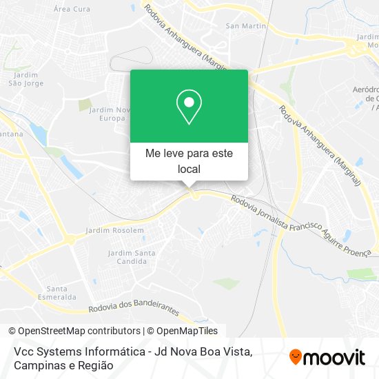 Vcc Systems Informática - Jd Nova Boa Vista mapa