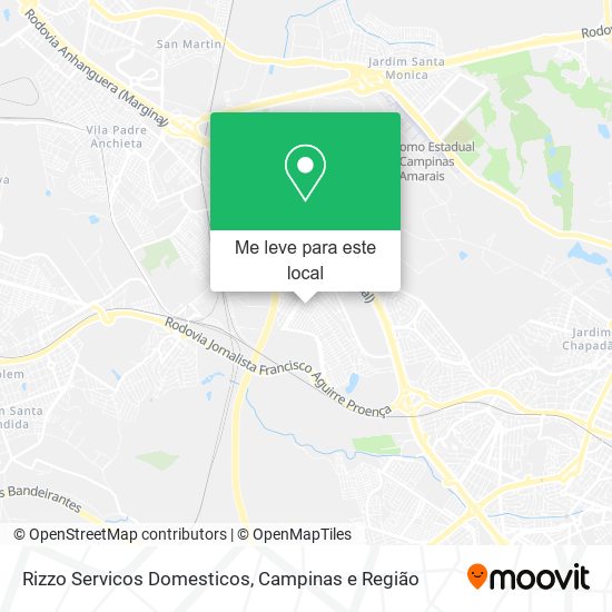 Rizzo Servicos Domesticos mapa
