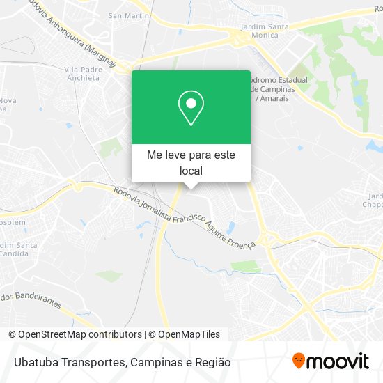 Ubatuba Transportes mapa