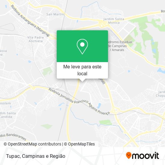 Tupac mapa