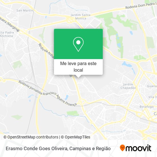 Erasmo Conde Goes Oliveira mapa