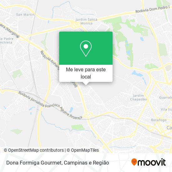 Dona Formiga Gourmet mapa