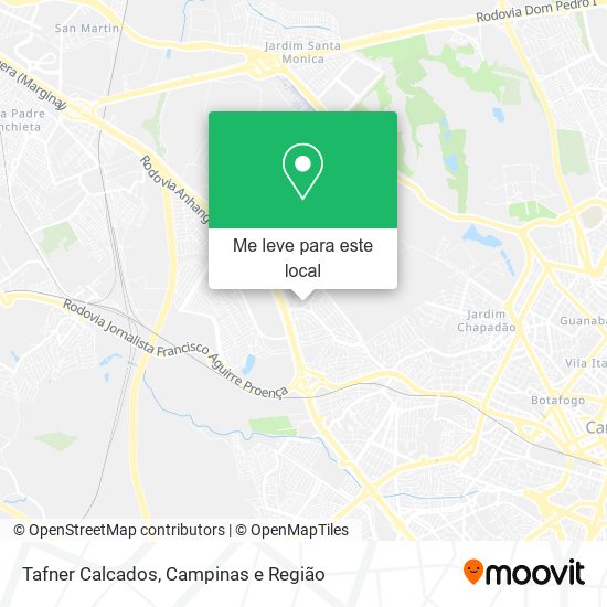 Tafner Calcados mapa