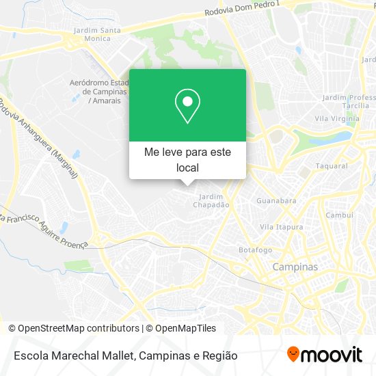 Escola Marechal Mallet mapa