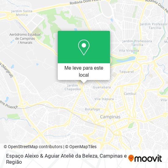 Espaço Aleixo & Aguiar Ateliê da Beleza mapa