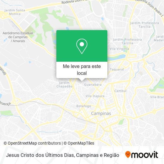 Jesus Cristo dos Últimos Dias mapa