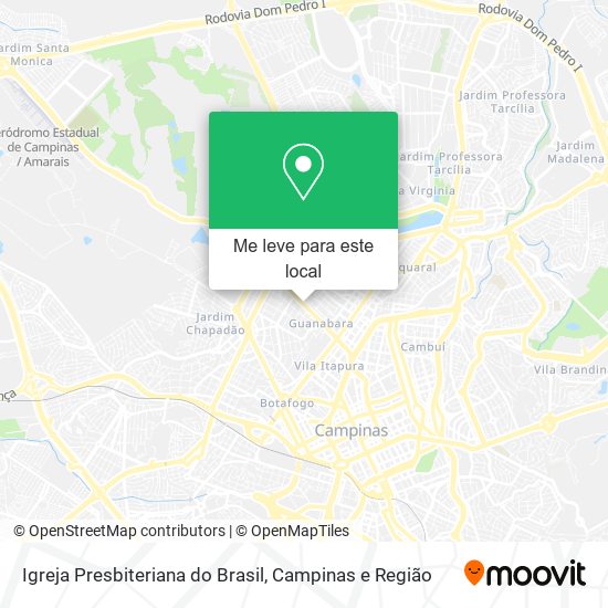 Igreja Presbiteriana do Brasil mapa