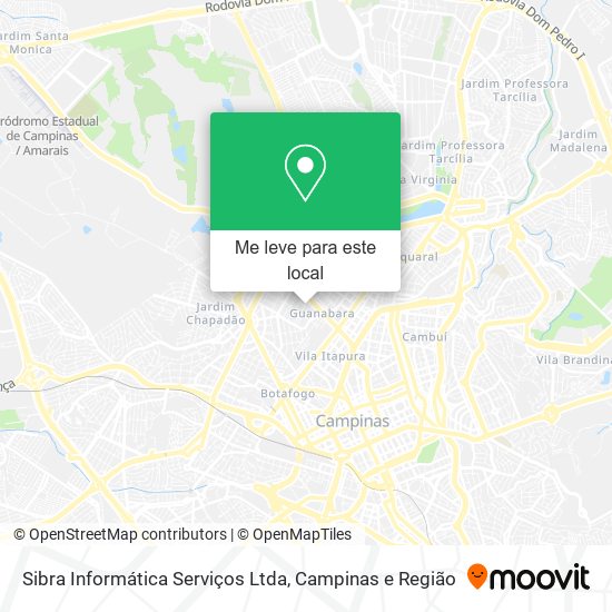 Sibra Informática Serviços Ltda mapa